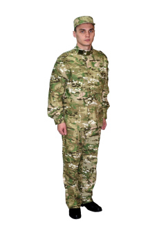 Костюм летний защитного цвета 468-15 + Фуражка защитного цвета 472-14