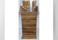 Подставка под шампура 690-300-100 (подставка + 6 шампуров) – под заказ